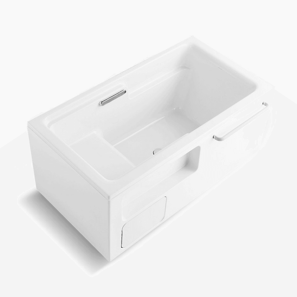 KOHLER K-24458T-FD-0 ALEUTIAN 2.0 1.5 米整體化浴缸(右角位) (三合一去水)