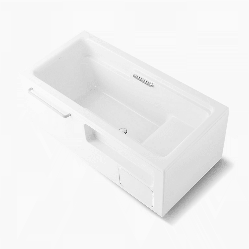 KOHLER K-24459T-FD-0 ALEUTIAN 2.0 1.7 米整體化浴缸(左角位) (三合一去水)