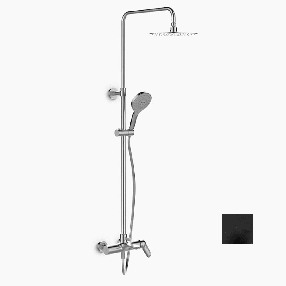 KOHLER K-26241T-4-BL ALEO 三路出水淋浴柱 (黑色)