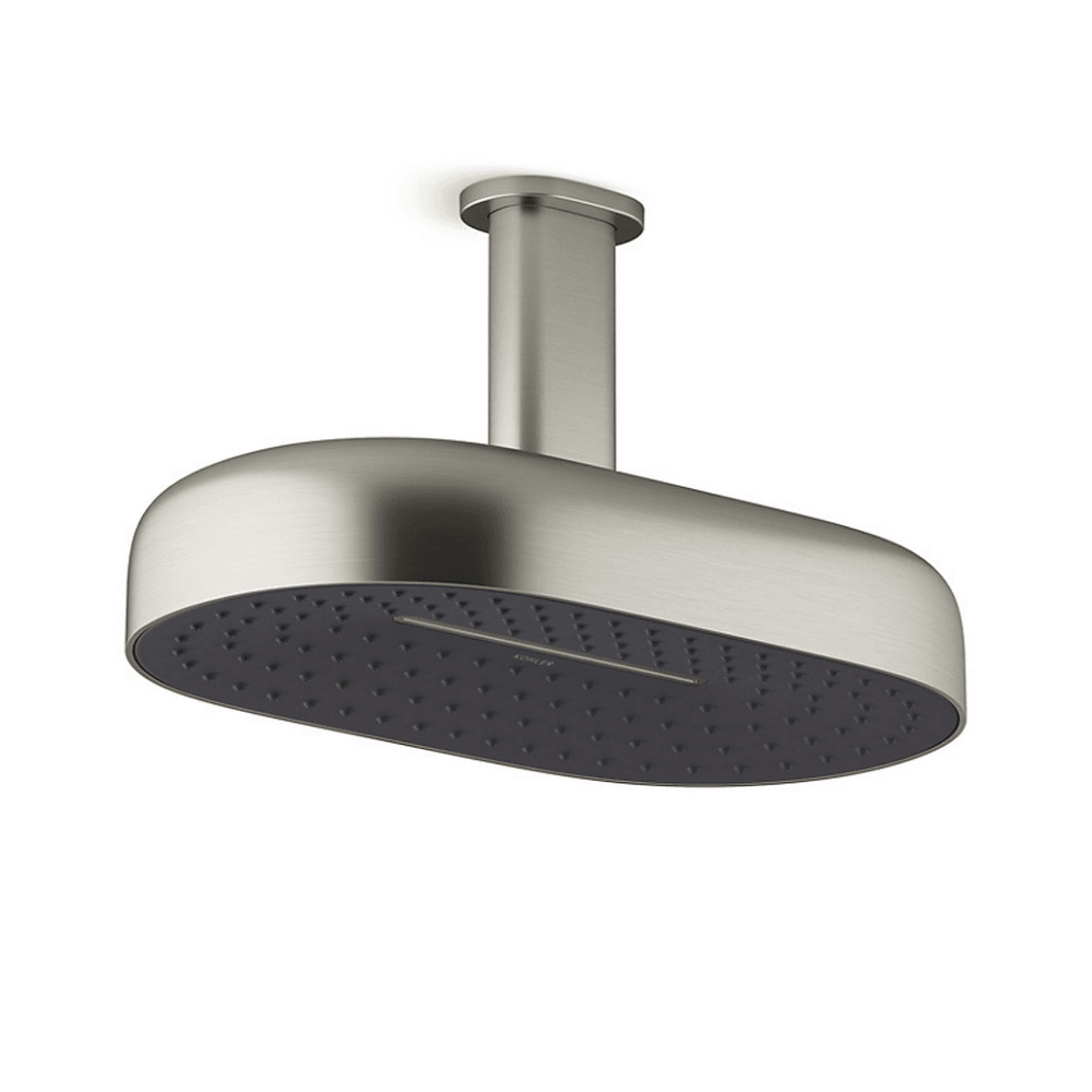 KOHLER K-26296T-BN STATEMENT™ 多功能 14” 蝴蝶結型花灑頭 (羅曼銀)