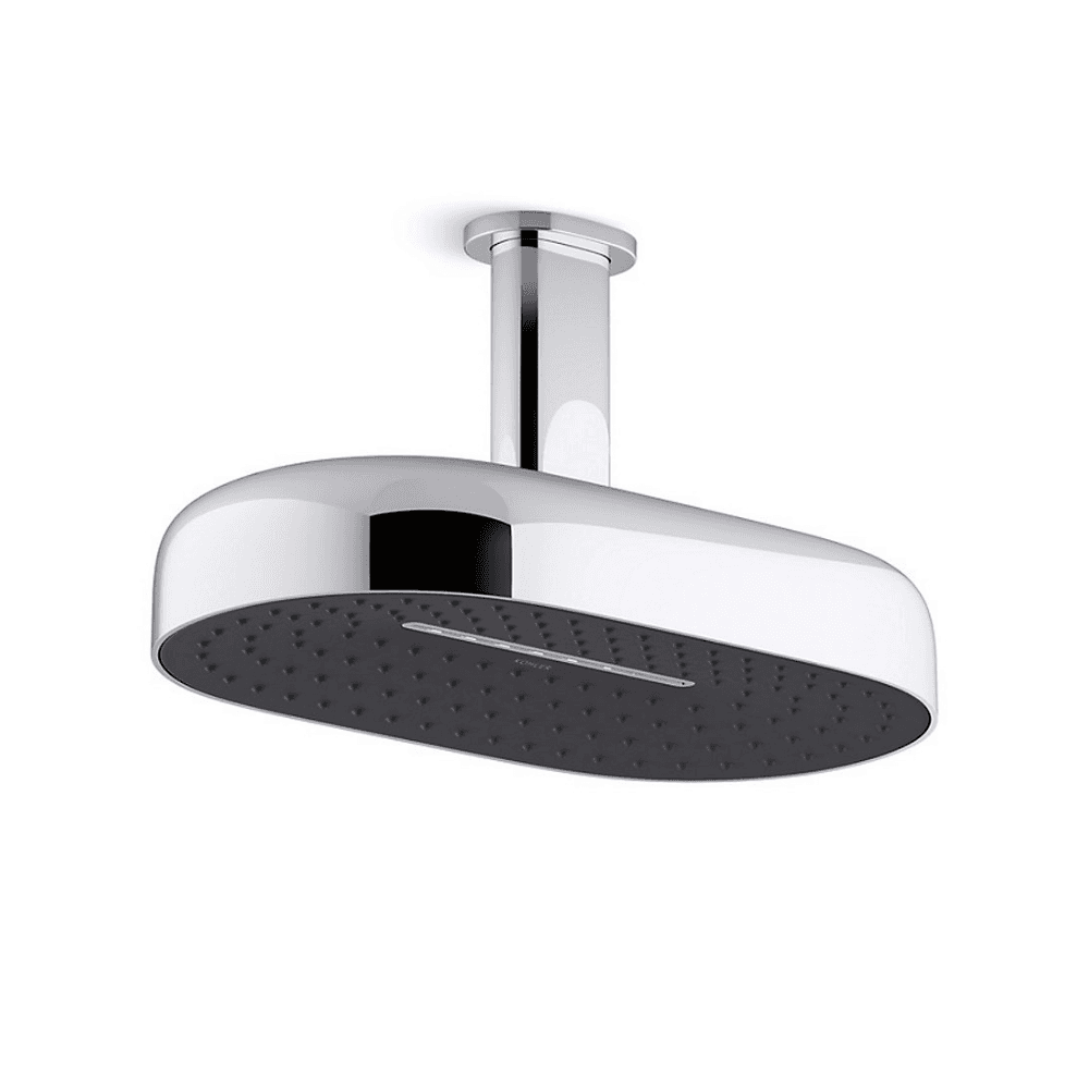 KOHLER K-26296T-CP STATEMENT™ Multifunction 14” Bow-Shaped Showerhead (Polished Chrome)