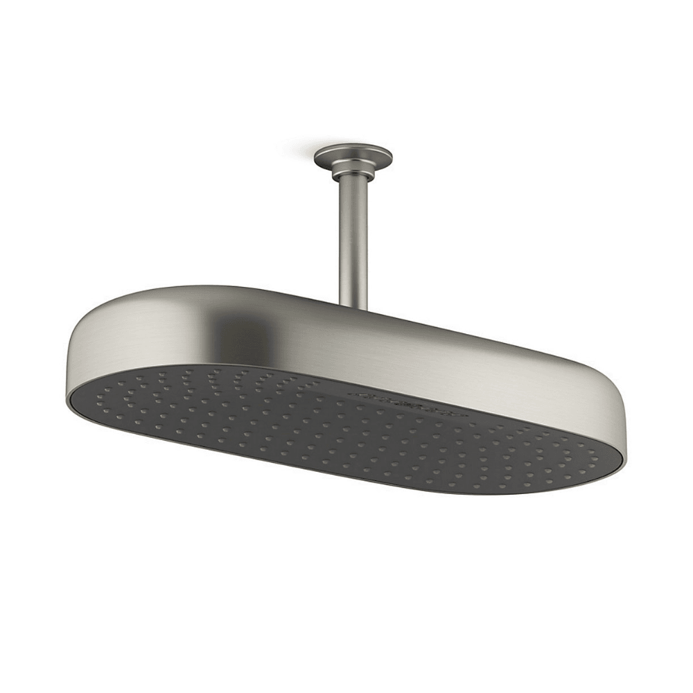 KOHLER K-26297T-BN STATEMENT™ 18” 雙功能頭頂花灑 (羅曼銀)