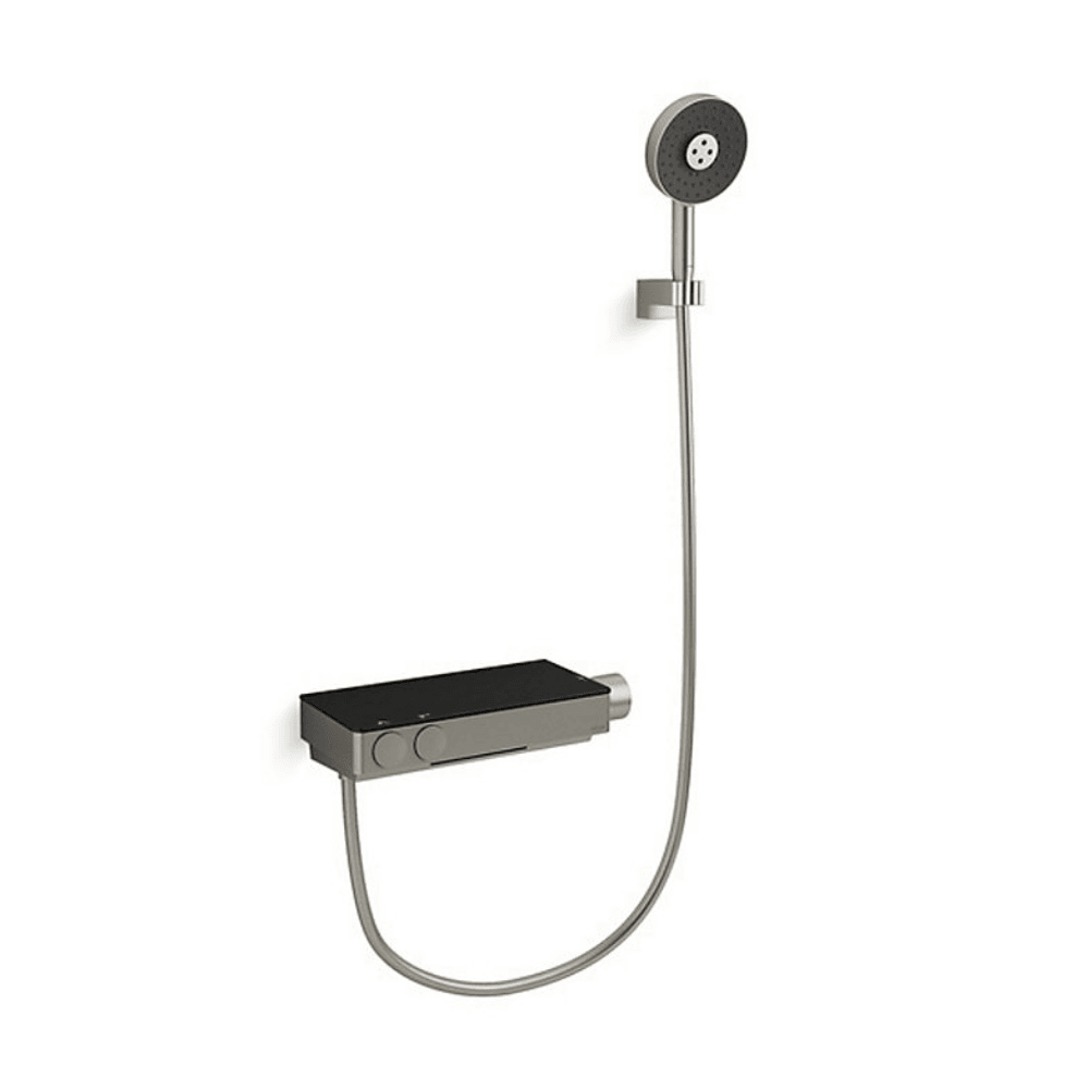 KOHLER K-26327T-9-BN ANTHEM™ 掛牆式恆溫浴缸花灑龍頭 (羅曼銀)