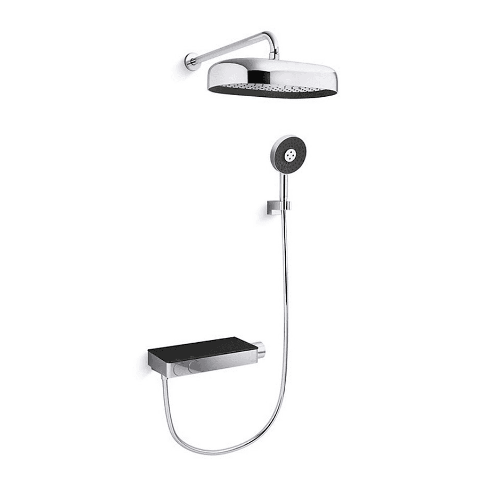KOHLER K-26329T-9-CP ANTHEM™ 恆溫雙路出水淋浴龍頭 連單功能頭頂花灑 (拋光鍍鉻)