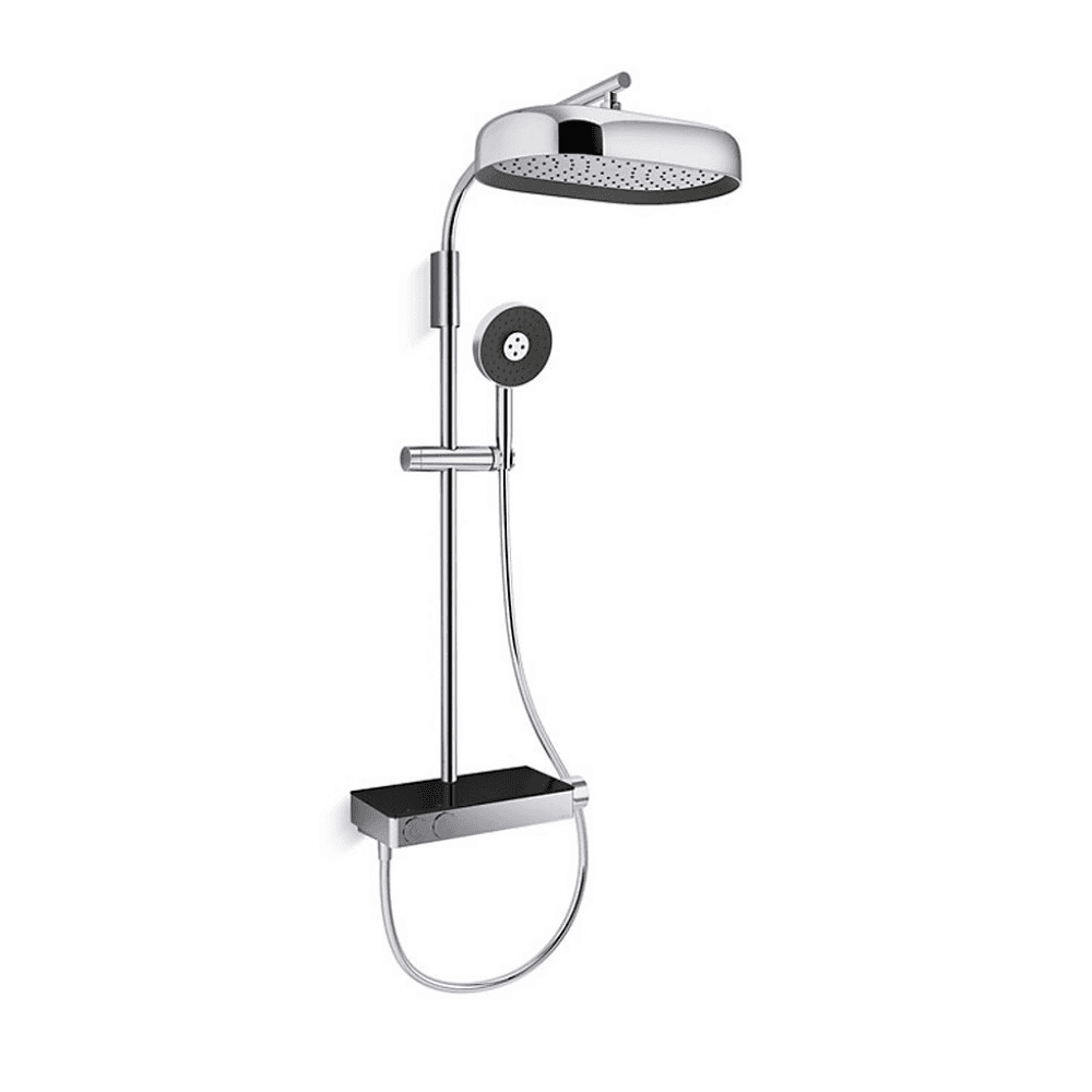 KOHLER K-26331T-9-CP ANTHEM™ Thermostatic Diverter Shower Column (Polished Chrome)