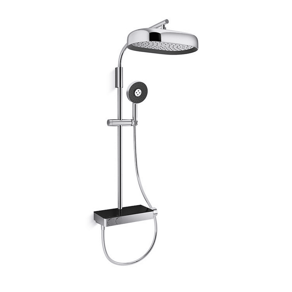 KOHLER K-26331T-9-CP ANTHEM™ 恆溫雙路出水淋浴柱 (拋光鍍鉻)