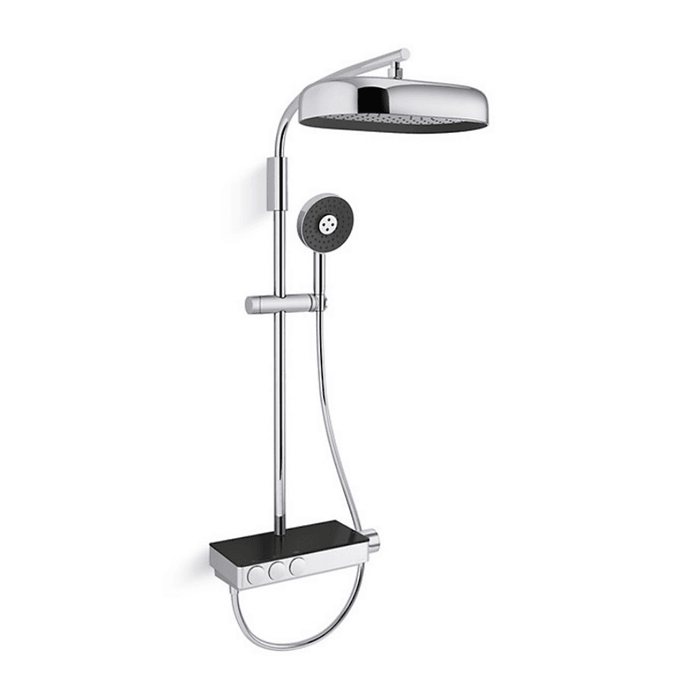 KOHLER K-26333T-9-CP ANTHEM™ 恆溫三路出水淋浴柱 (拋光鍍鉻)