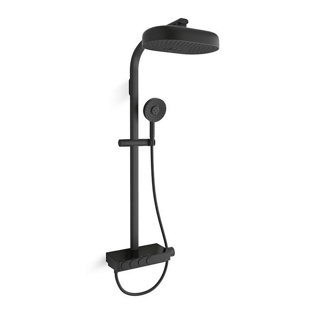 KOHLER K-26334T-9-BL ANTHEM ™ 恆溫四路出水淋浴柱 (黑色)