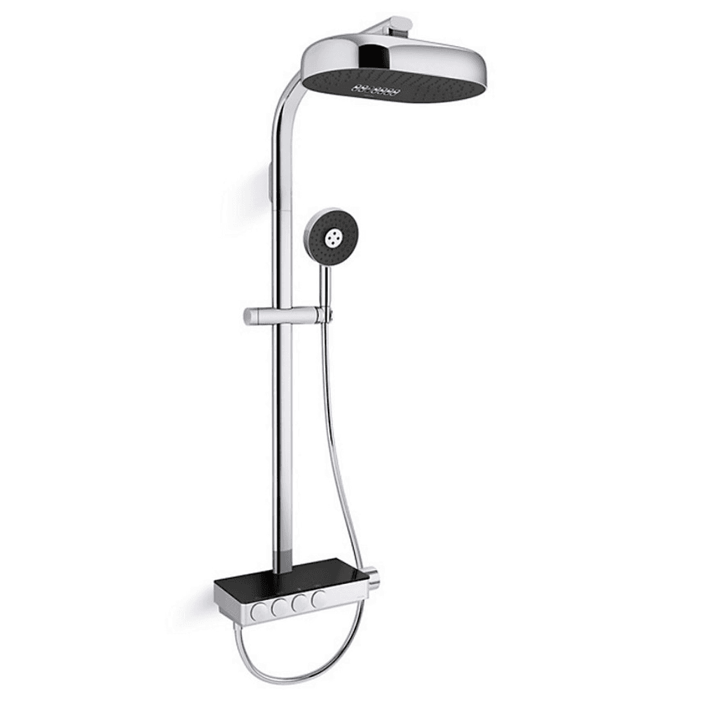 KOHLER K-26334T-9-CP ANTHEM™ Thermostatic 4-Function Shower Column (Polished Chrome)