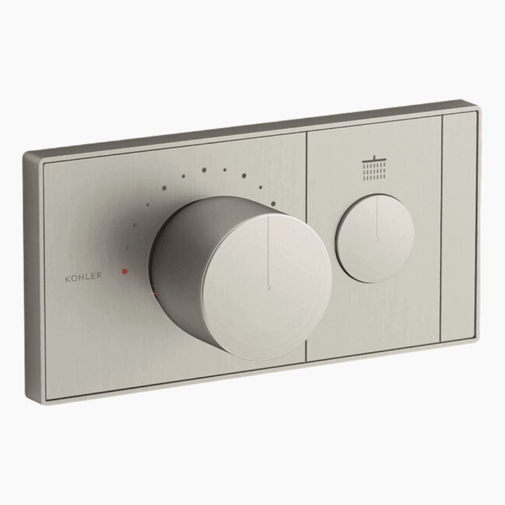 KOHLER K-26345T-9-BN ANTHEM™ 單路嵌入式機械恆溫控制 (羅曼銀)