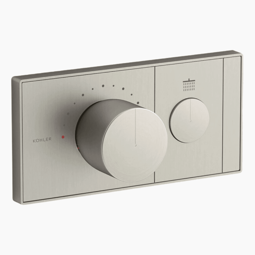 KOHLER K-26345T-9-BN ANTHEM™ 單路嵌入式機械恆溫控制 (羅曼銀)