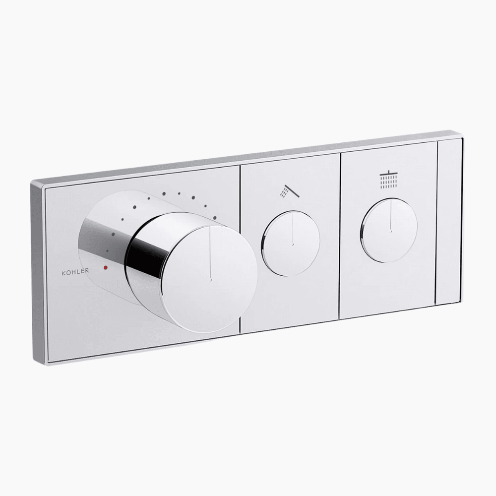 KOHLER K-26346T-9-CP ANTHEM™ 雙路嵌入式機械恆溫控制