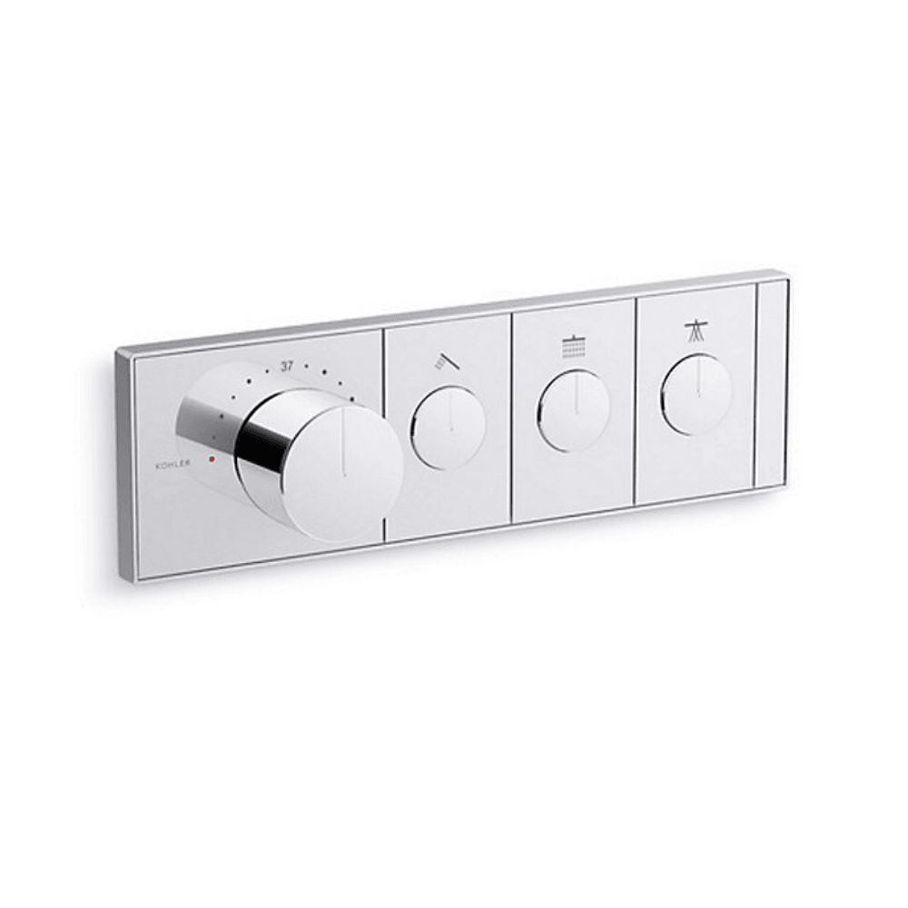 KOHLER K-26347T-9-CP ANTHEM™ 三路嵌入式機械恆溫控制