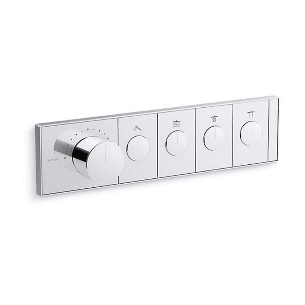 KOHLER K-26348T-9-CP ANTHEM™ 4-Way Recessed Mechanical Thermostatic Control