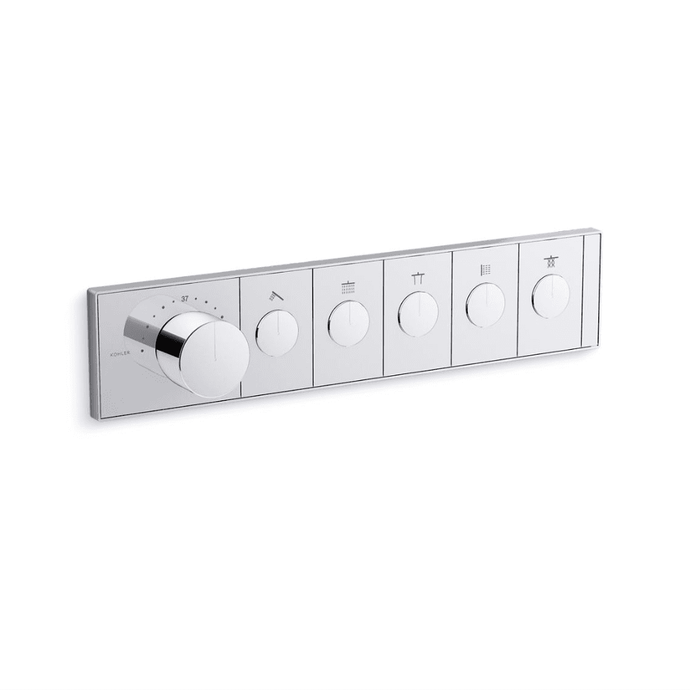 KOHLER K-26349T-9-CP ANTHEM™ 五路嵌入式機械恆溫控制