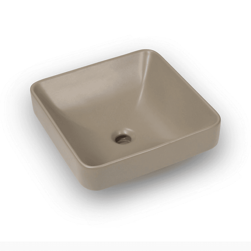 KOHLER K-2661X-NSG FOREFRONT 方形檯上式面盆 (霧灰色)
