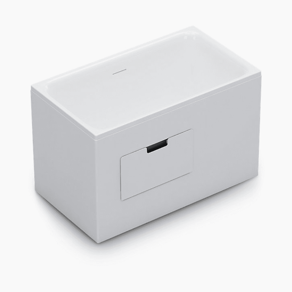 KOHLER K-26758T-R-0 FLEXISPACE 1.2 米泡浸式浴缸( 連腳踏凳) (右角位)
