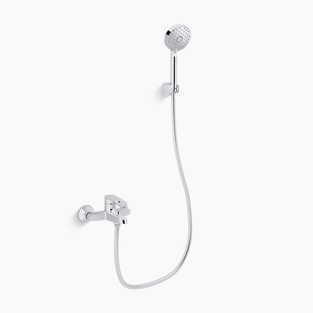 KOHLER K-28194T-4-CP BEAM 掛牆式浴缸龍頭