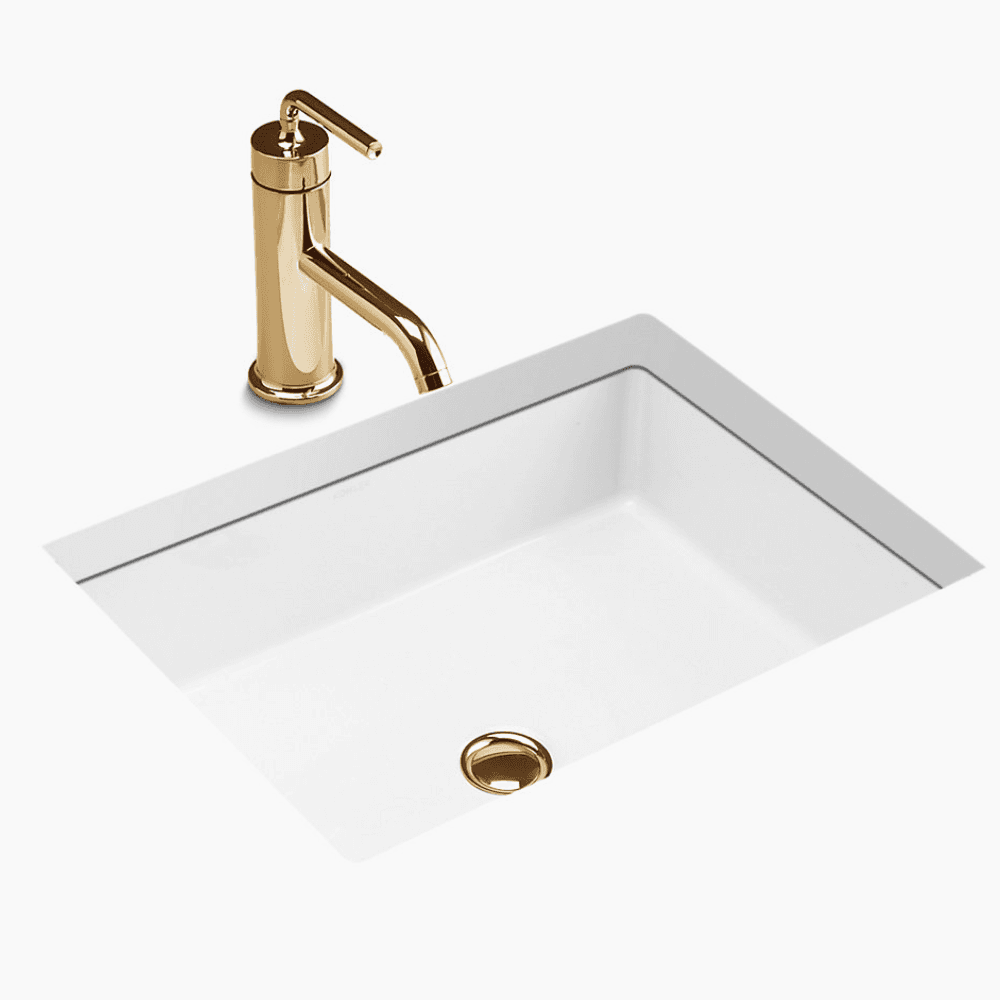 KOHLER K-2882-0 VERTICYL® 17” 長方形檯下式浴室面盆