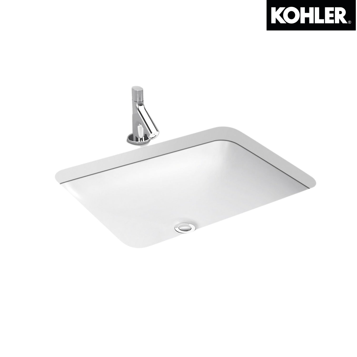 KOHLER K-2949T-0 FOREFRONT 22” 檯下式浴室面盆