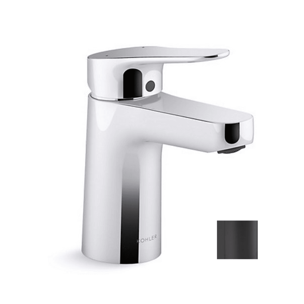 KOHLER K-33059K-4-BL ACCLIV 單把手面盆龍頭 (黑色)