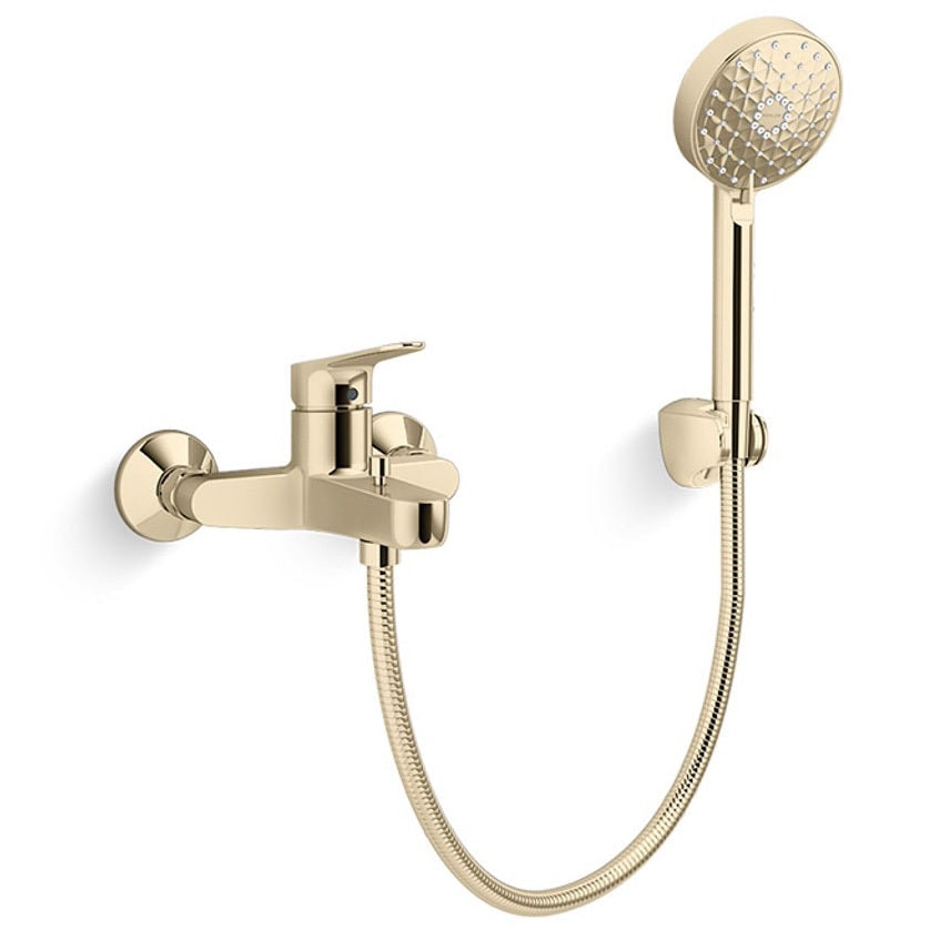 KOHLER K-33079T-4-AF ACCLIV 恆溫掛牆式淋浴龍頭 (法蘭金)