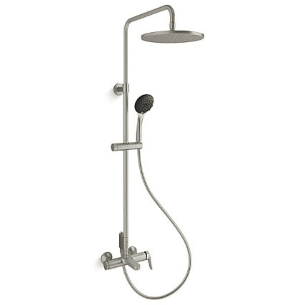 KOHLER K-33087T-4-BN ACCLIV 三路淋浴柱- 直接連接 (羅曼銀)