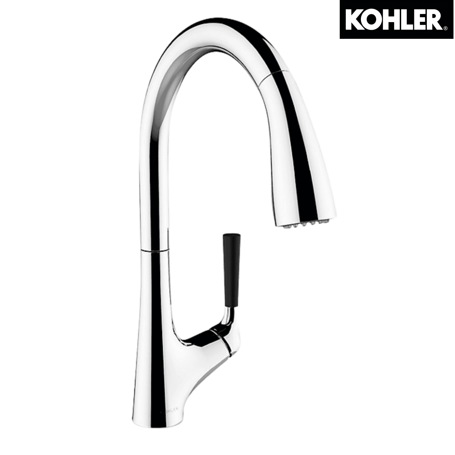 KOHLER K-562T-B4-CP MALLECO 下抽拉式廚房龍頭