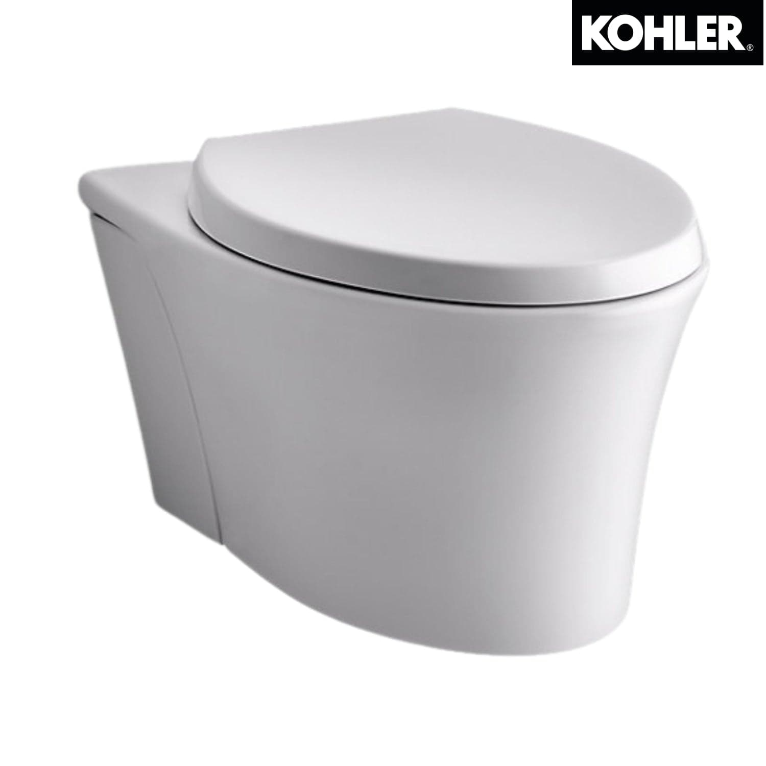 KOHLER K-5722K-S-00 VEIL™ 掛牆式座廁