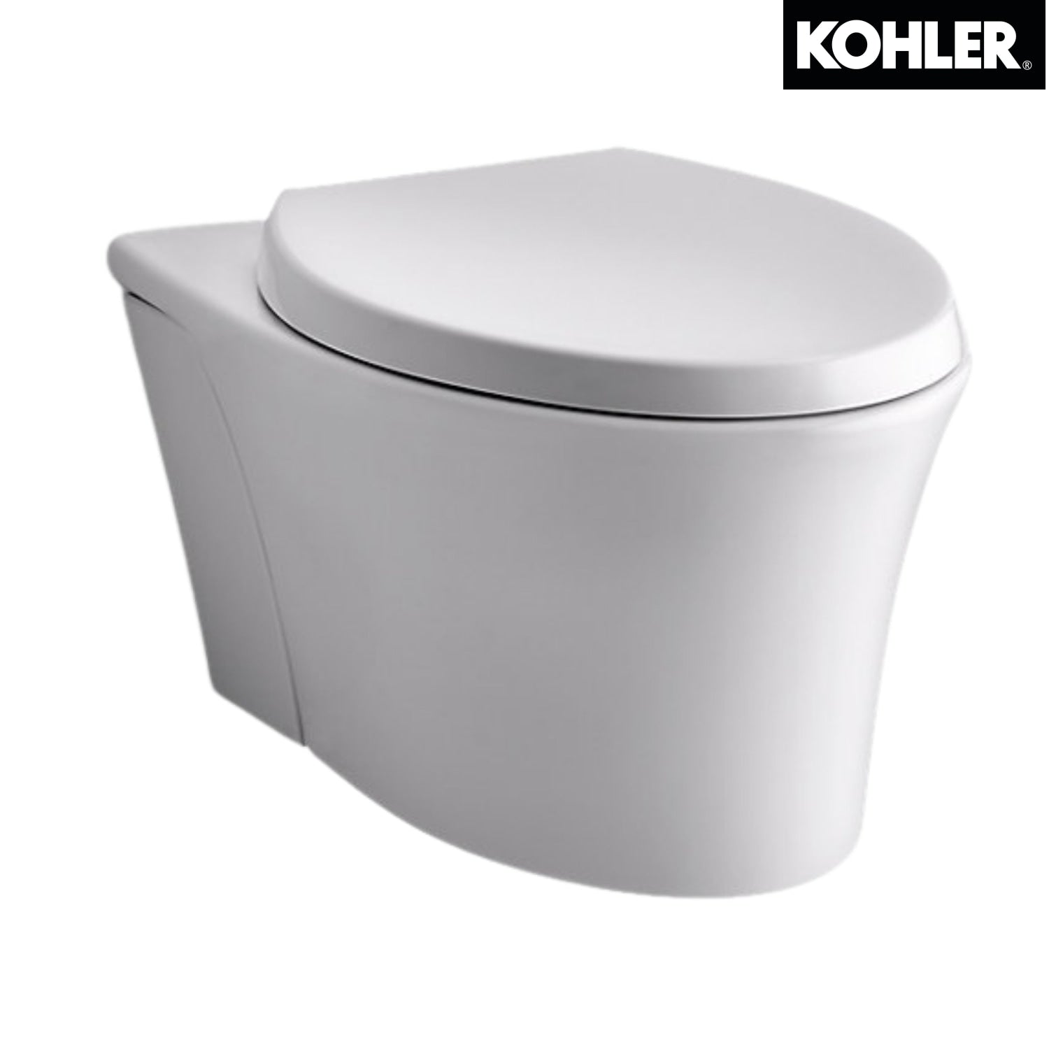 KOHLER K-5722K-S-00 VEIL™ 掛牆式座廁
