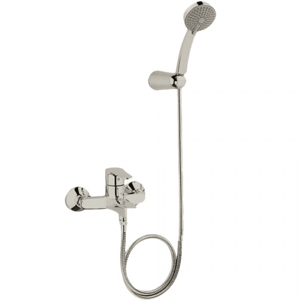 KOHLER K-7686T-4-BN JULY 掛牆式浴缸龍頭 (連多功能手持花灑及花灑托架) (羅曼銀)