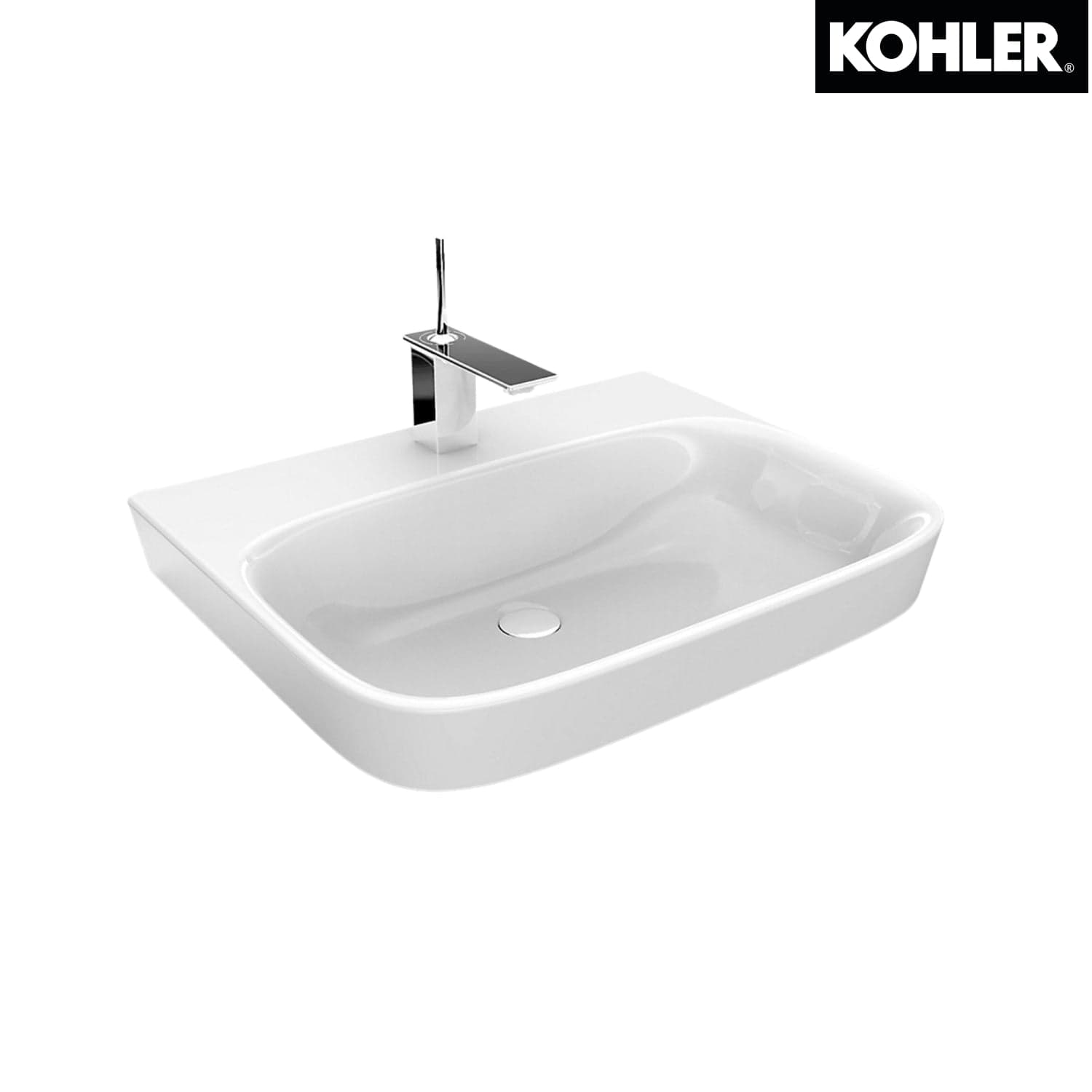 Kohler K-77761T-1-0 MODERN LIFE 檯上式面盆