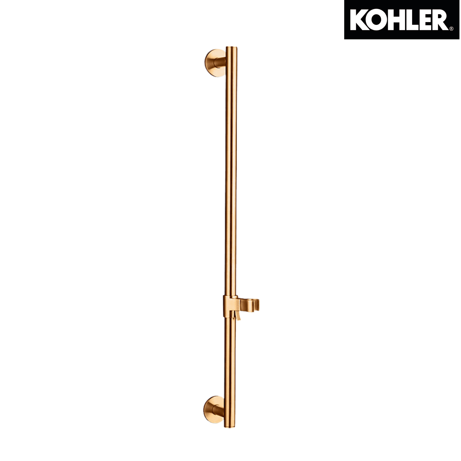 Kohler K-8524T-RGD 80CM 高度可調花灑支架 (玫瑰金色)