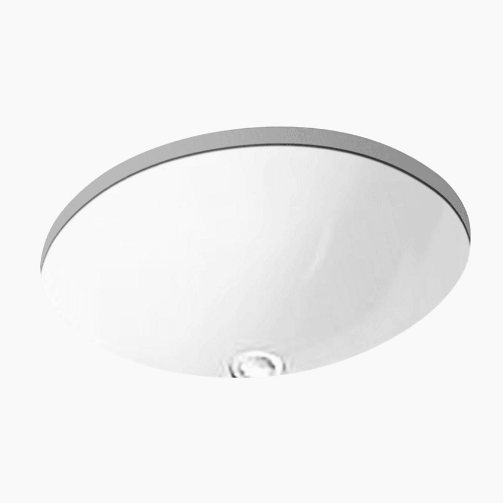 KOHLER K-97012T-0 CHALICE 18"橢圓形檯下式面盆
