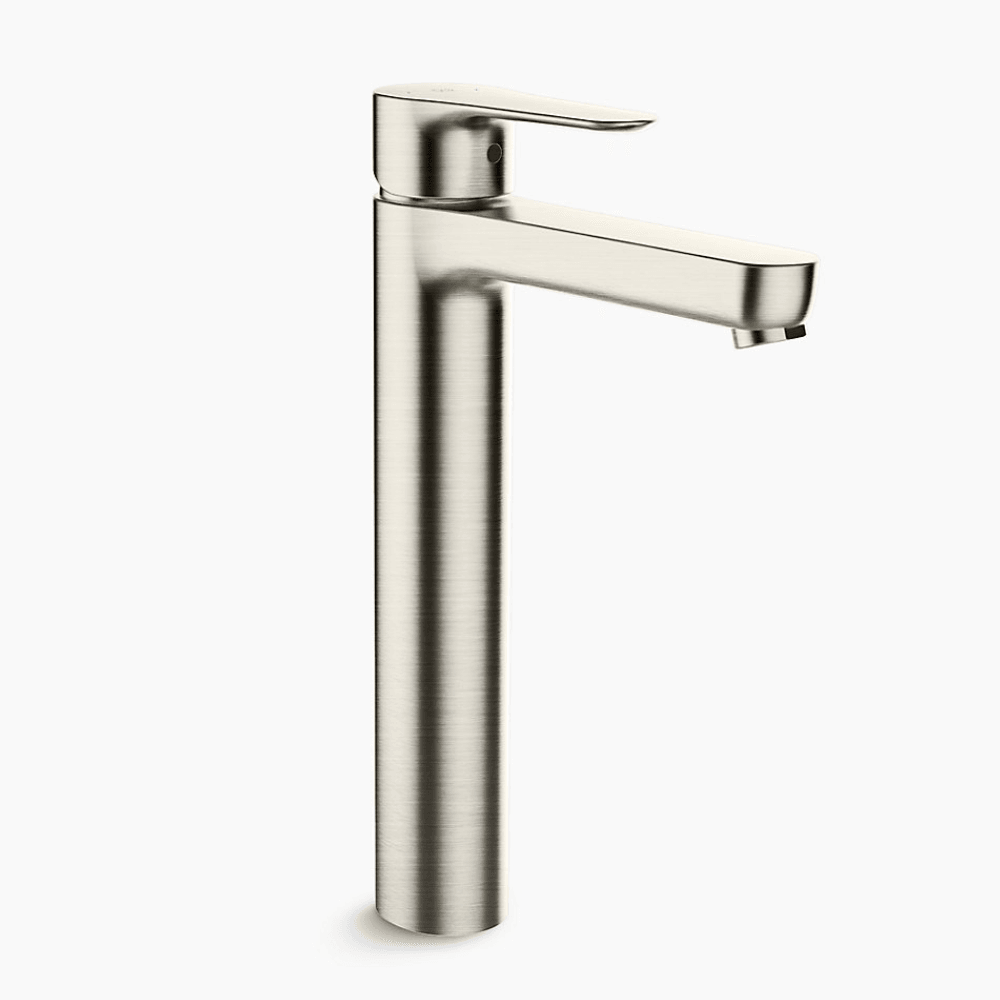 KOHLER K-98421T-4-BN JULY 高身面盆龍頭 (羅曼銀)
