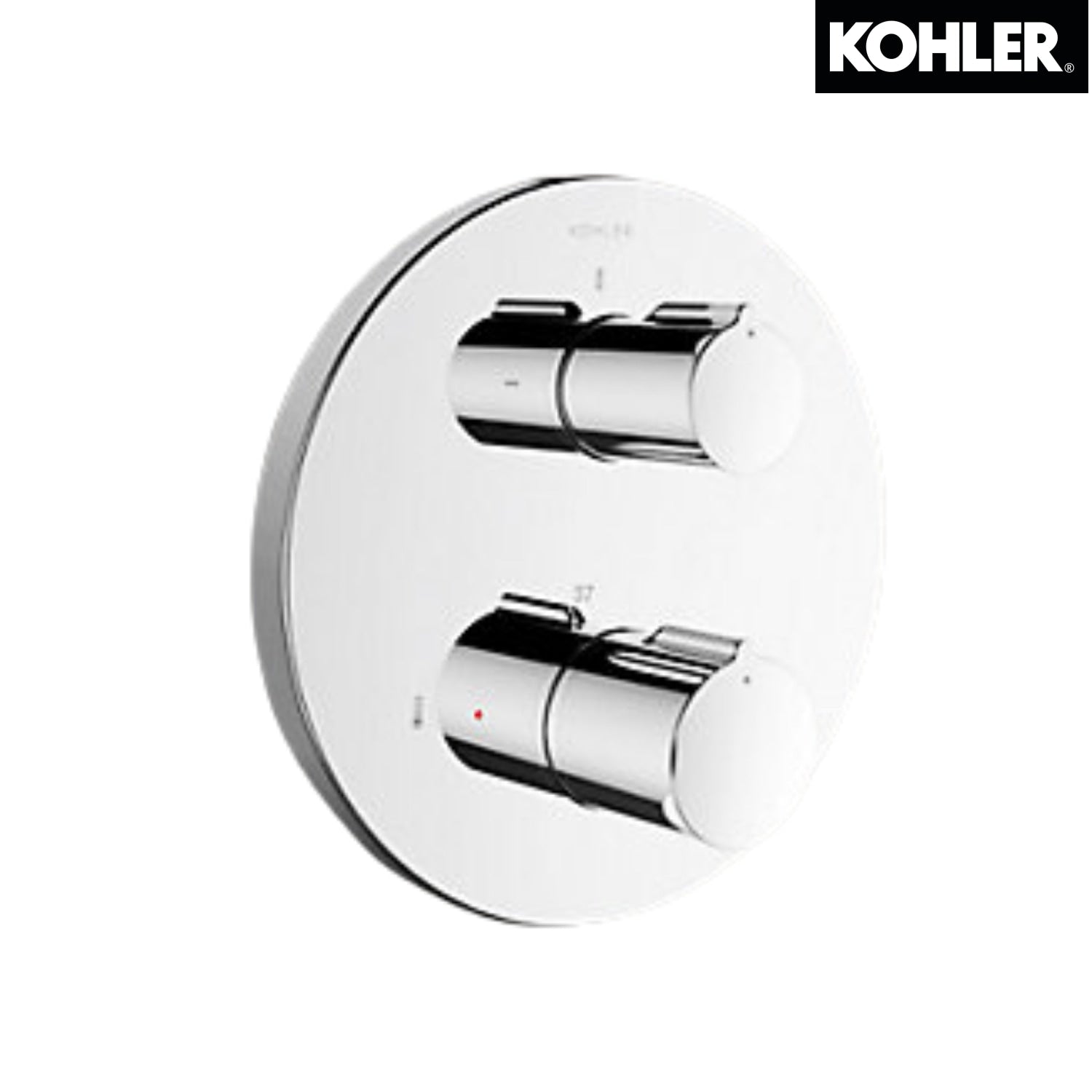 KOHLER K-99727T-9-CP MODULO 入牆式恆溫兩路面板