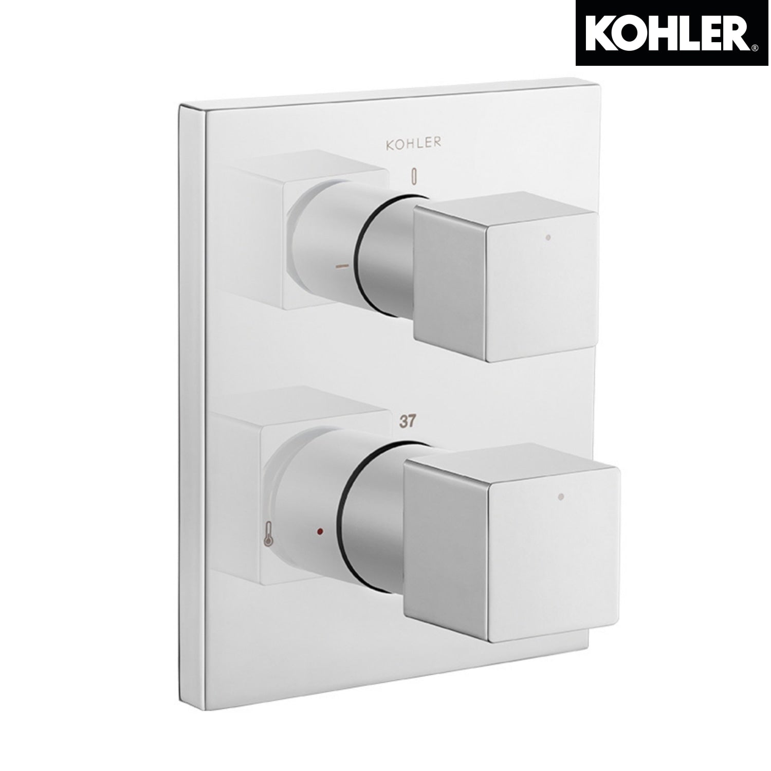 KOHLER K-99729T-9-CP MODULO 入牆式恆溫兩路面板