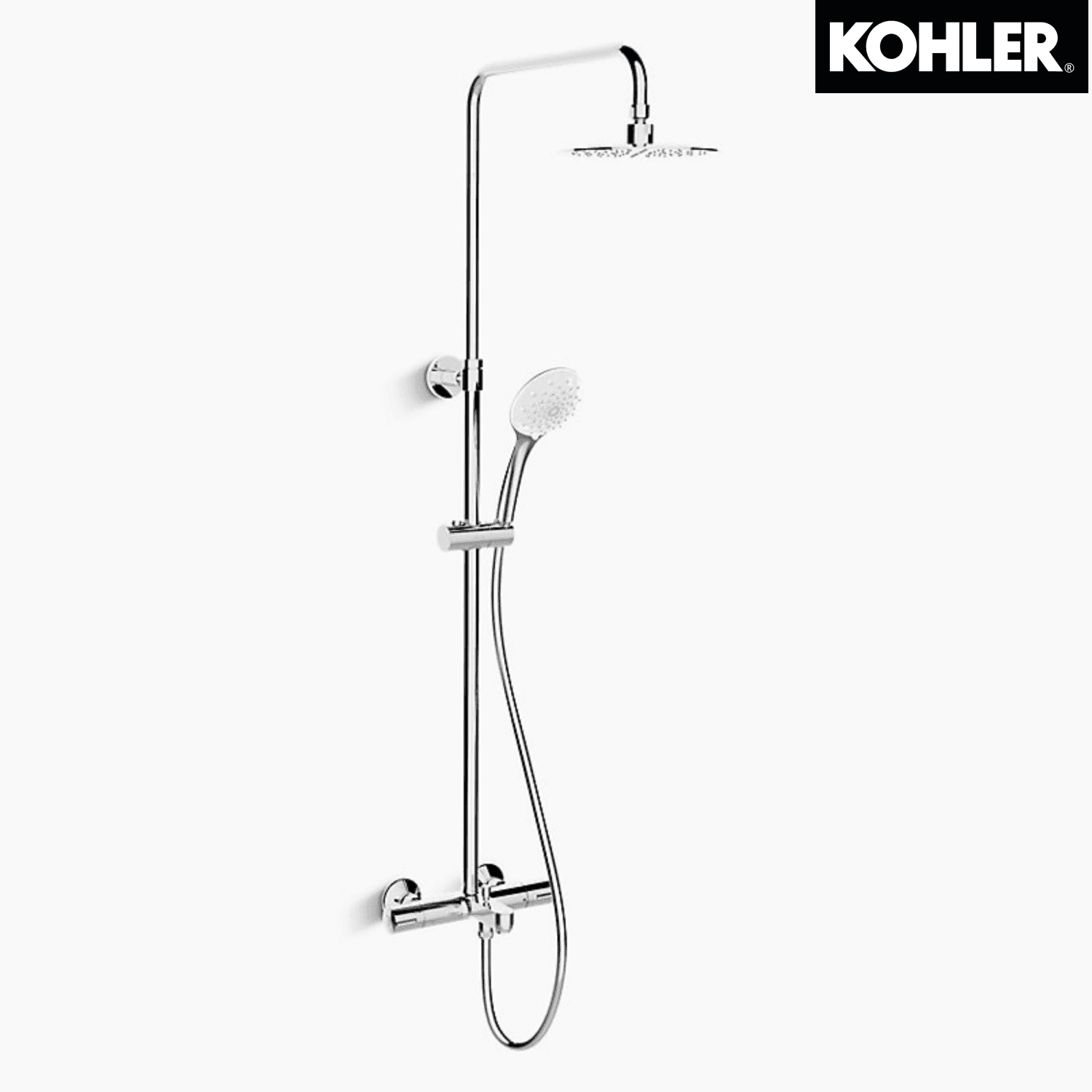 KOHLER K-99741K-C9-CP JULY 恒溫三出水淋浴柱