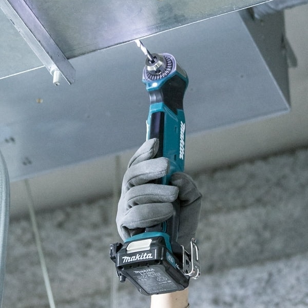 Makita DA332DSAE 10mm (Keyless Chuck) Cordless Angled Drill (12V Li-ion)