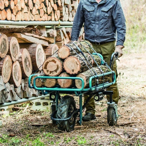 Makita DCU180Z 充電式搬運車(無碳刷馬達)(鋰18V)(淨機) **搬運貨架/泥斗需另購買**