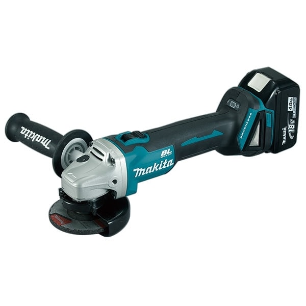 Makita DGA406Z 充電式角向磨光機100毫米(側開關)(電子剎車)(無碳刷馬達)(鋰18V)(淨機)