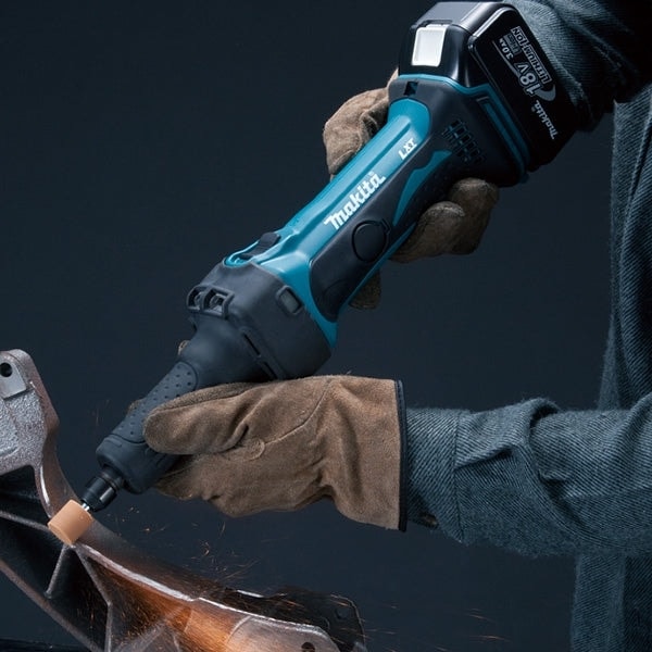 Makita DGD800RTE Cordless Die Grinder (18V Li-ion) (5.0Ah Battery)
