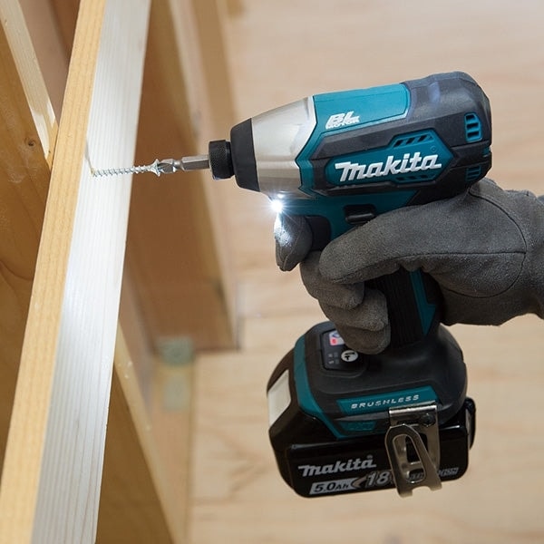 Makita DTD155SYE 充電式衝擊起子機(無碳刷馬達)(鋰18V)(1.5Ah薄電池)