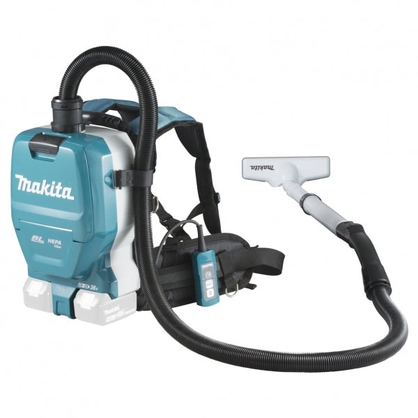 Makita DVC261ZX5 充電式背負型集塵機(HEPA過濾網)(無碳刷馬達)(鋰18Vx2=36V)(淨機)