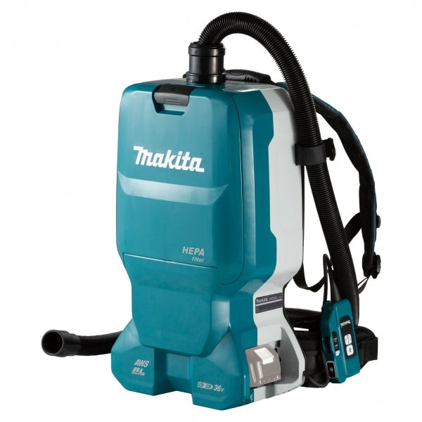Makita DVC665ZX2 18Vx2 充電式背負集塵機 (淨機)
