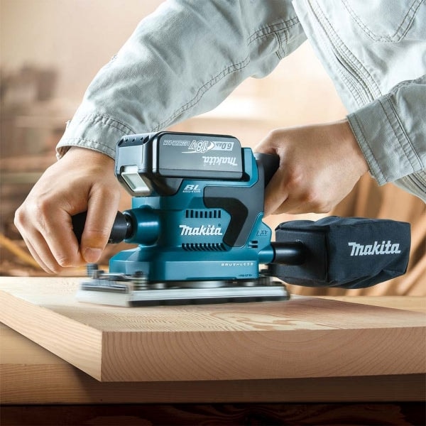 Makita 牧田 DBO381Z 18V 充電式砂紙機 (淨機)(AWS藍芽連動吸塵技術)