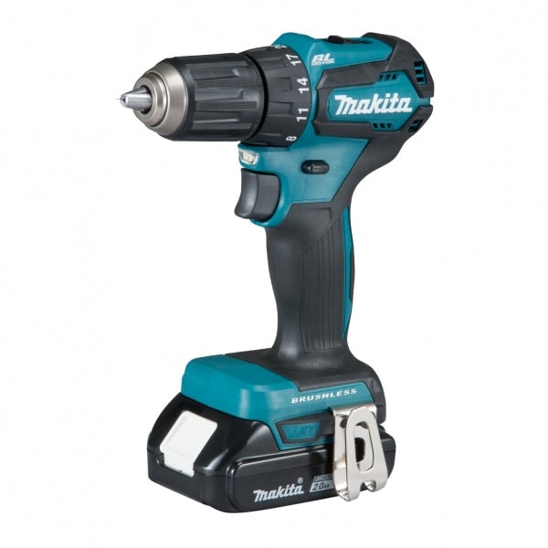 Makita 牧田 DDF483SYE 18V 鋰電充電式起子電鑽 (無碳刷馬達) (1.5Ah電池)
