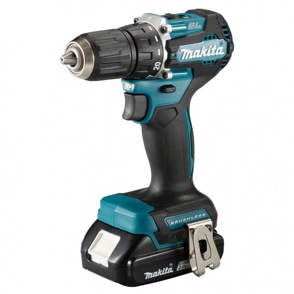 Makita 牧田 DDF487SAE 18V 充電式起子電鑽 (2.0Ah套裝)