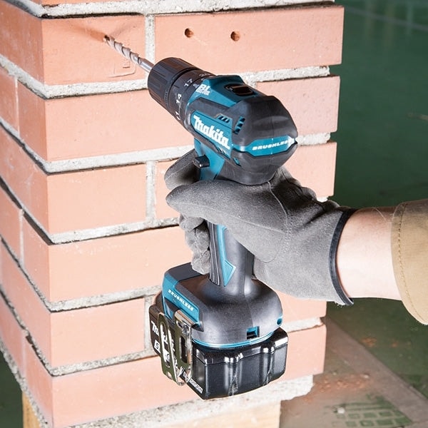 Makita 牧田 DHP483SYE 18V 鋰電充電式衝擊電鑽 (無碳刷馬達) (1.5Ah電池)