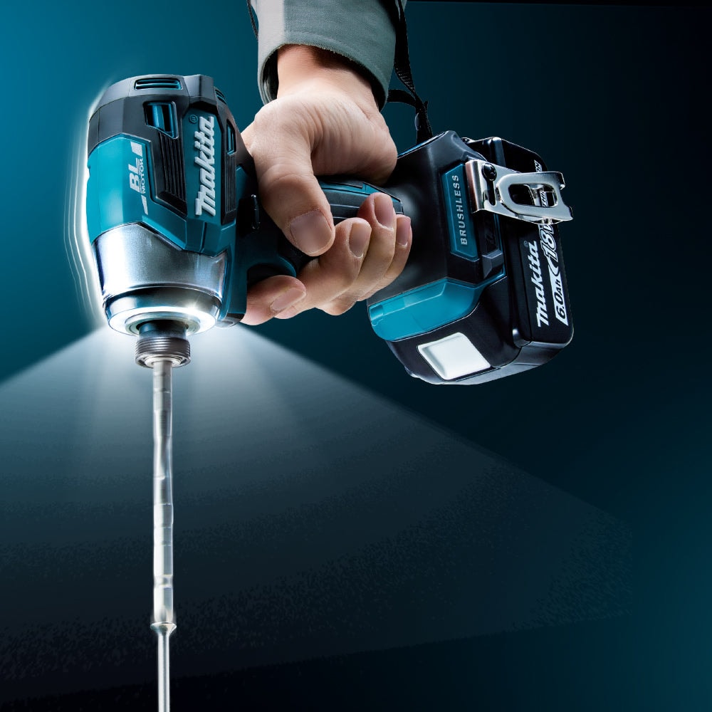 Makita 牧田 DTD173RGE2 充電式衝擊起子機 (6.0Ah套裝) (紫色)
